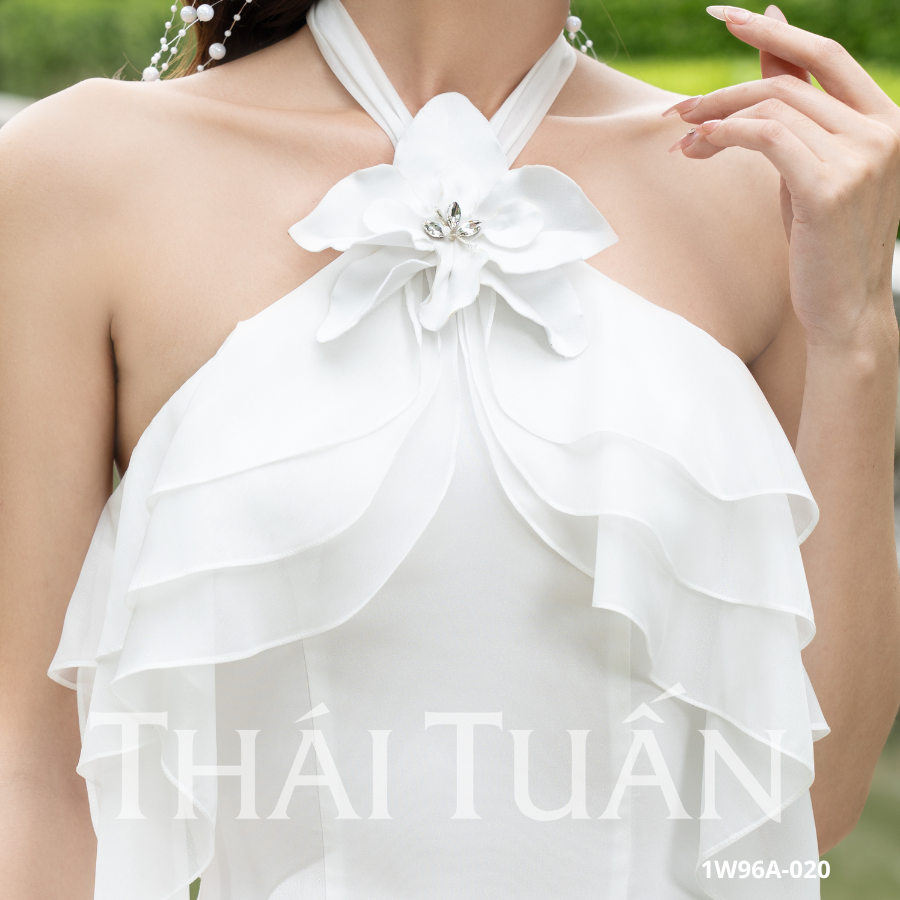  Set Áo Và Quần Nữ Thái Tuấn Phối Bèo 1W96A020 
