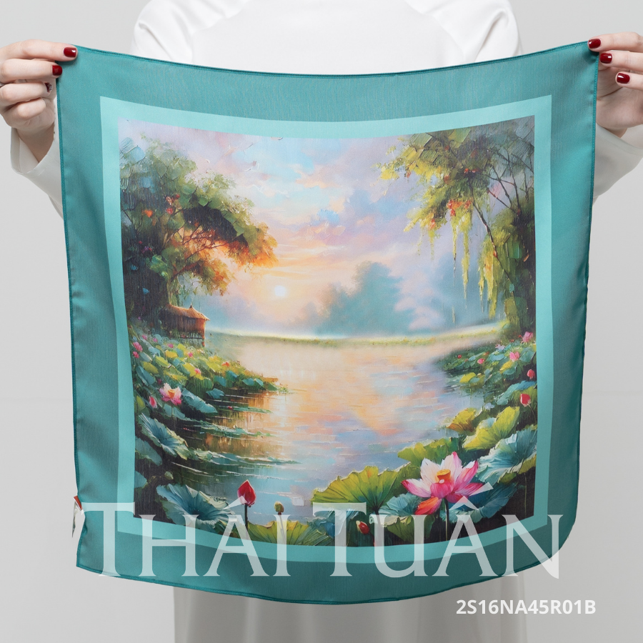  Khăn Choàng Thái Tuấn 2S16NA45R01B (45 x 45 cm) 