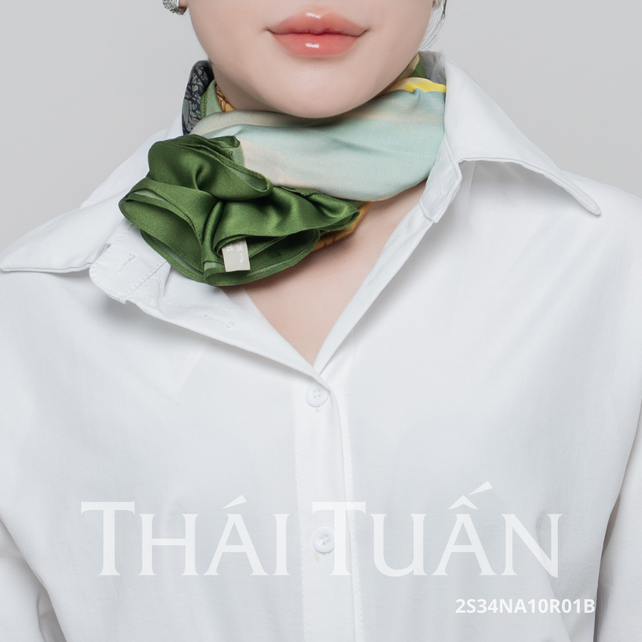  Khăn Choàng Thái Tuấn 2S34NA10R01B (100 x 100 cm) 