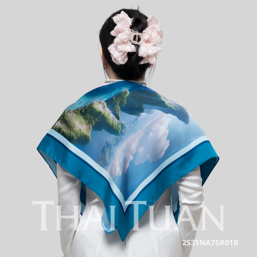  Khăn Choàng Thái Tuấn 2S35NA75R01B (75 x 75 cm) 