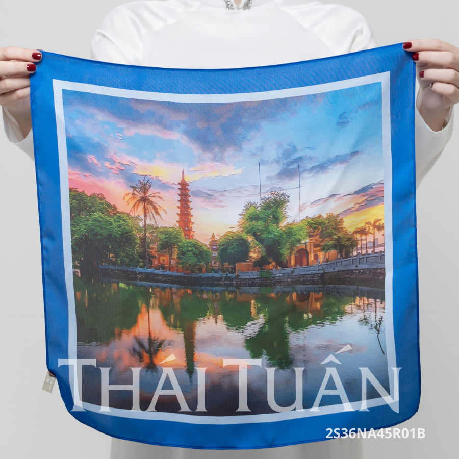  Khăn Choàng Thái Tuấn 2S36NA45R01B (45 x 45 cm) 