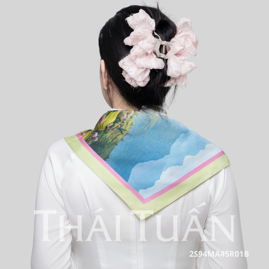  Khăn Choàng Thái Tuấn 2S94MA45R01B (45 x 45 cm) 
