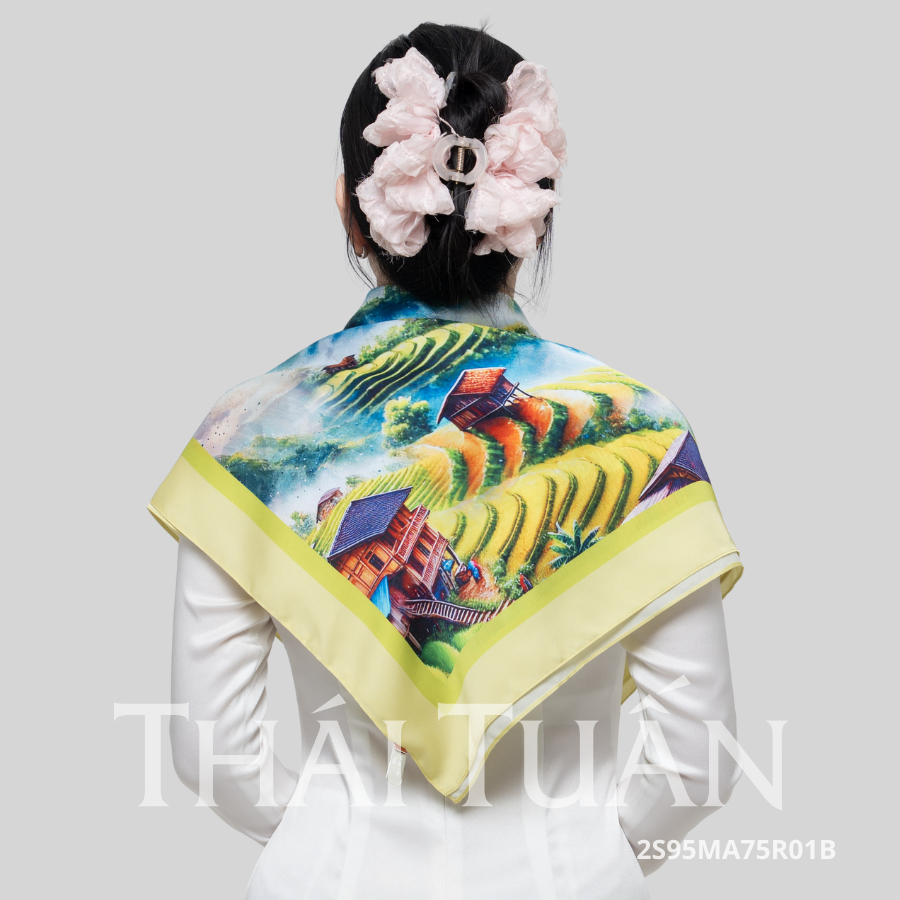  Khăn Choàng Thái Tuấn 2S95MA75R01B (75 x 75 cm) 