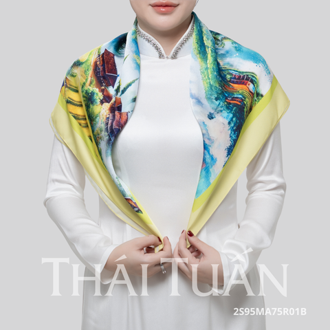  Khăn Choàng Thái Tuấn 2S95MA75R01B (75 x 75 cm) 