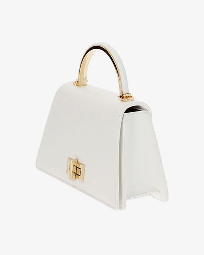  Túi Xách Tay Nữ Primadonna (26021) White Uni 