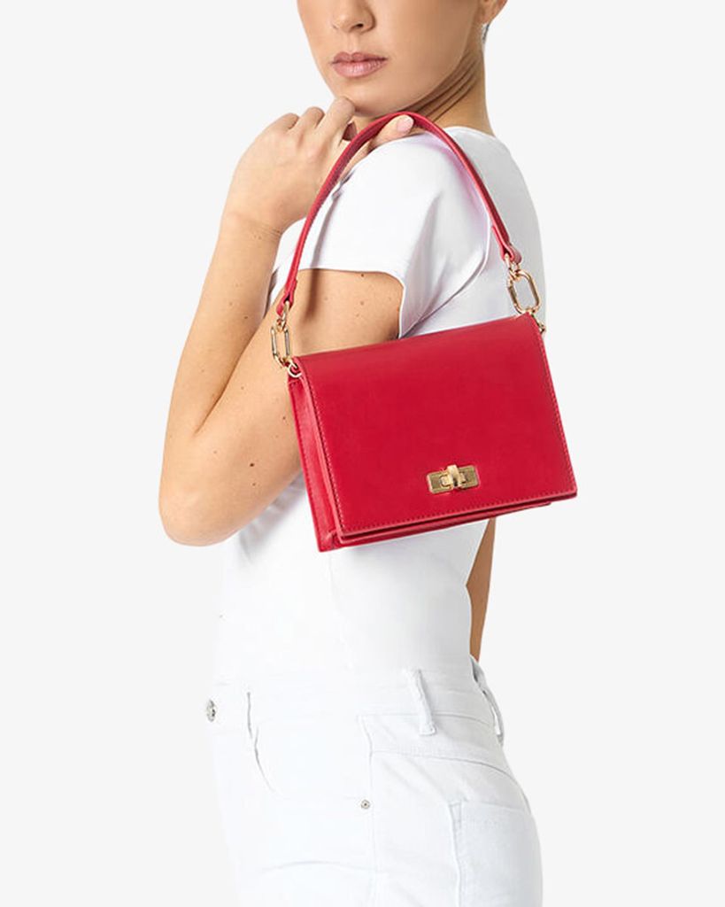  Túi Đeo Chéo Nữ Primadonna (26053) Red Uni 