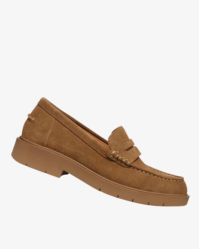  Giày Lười Nữ GEOX D Spherica Ec1 A Suede 