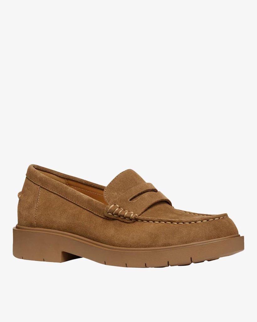  Giày Lười Nữ GEOX D Spherica Ec1 A Suede 