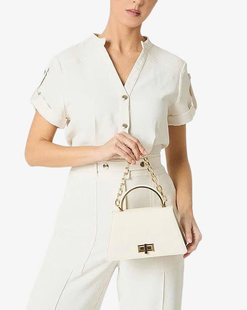  Túi Xách Nữ PRIMADONNA COLLECTION (26021) Offwhite Uni 