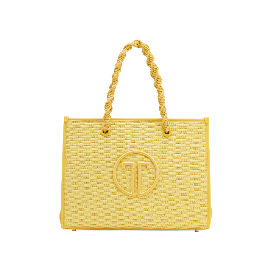  Túi Xách Tay Nữ THÁI TUẤN Thời Trang Thêu Nổi Màu Vàng 