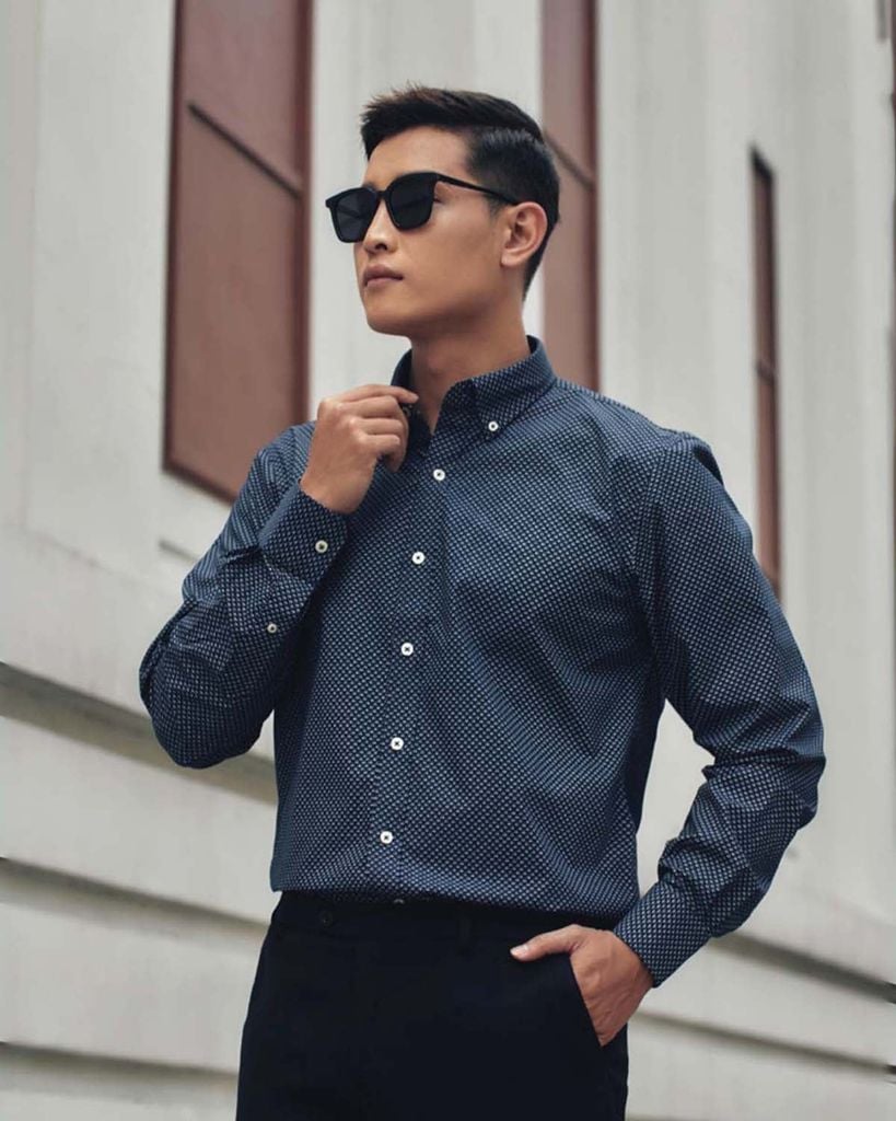  Áo Sơ Mi Nam Thái Tuấn Tay Dài 1C725K 