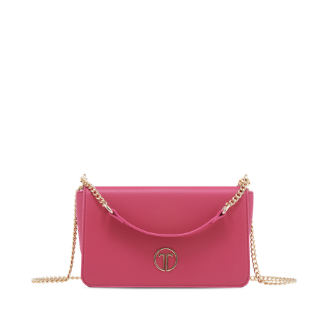  Túi Xách Tay Nữ THÁI TUẤN Đeo Vai Thời Trang Khóa Bấm Màu Hồng Sen 