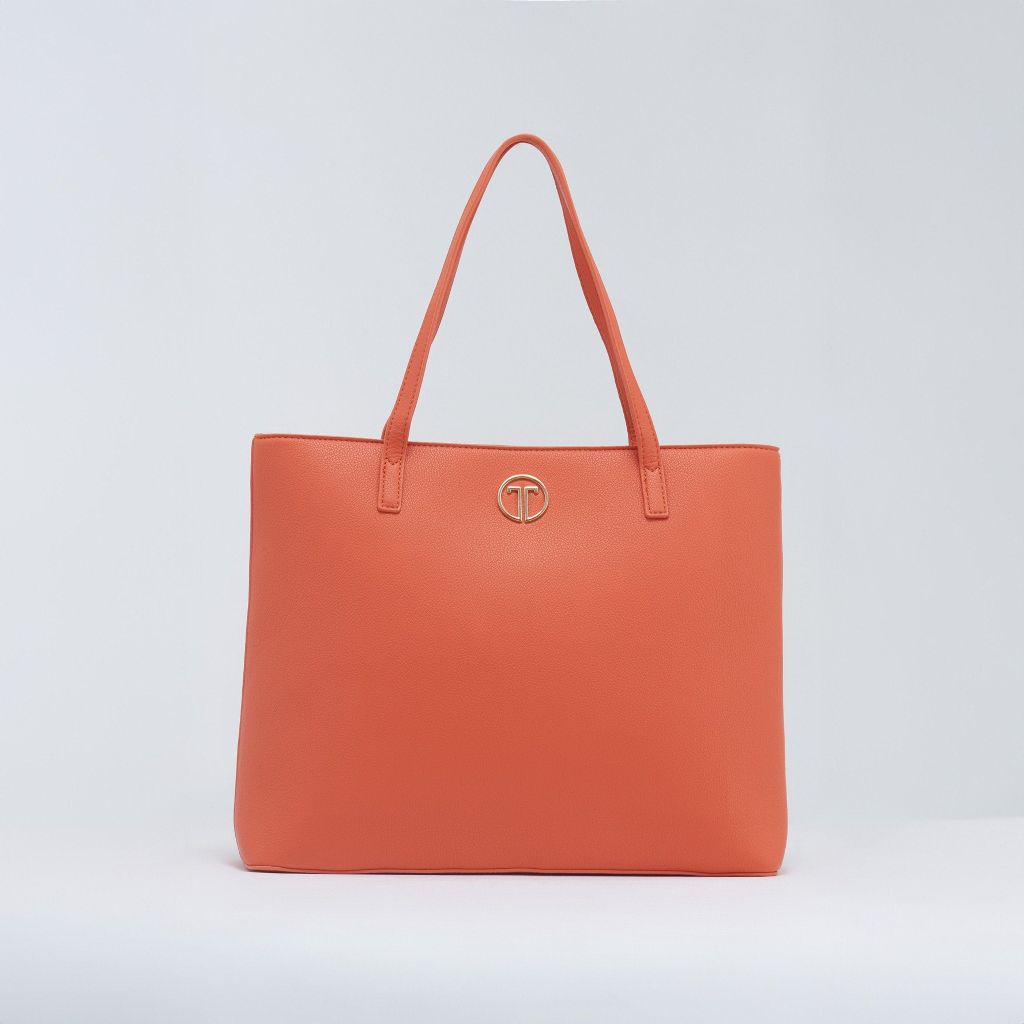  Túi Xách Tay Nữ THÁI TUẤN Lớn Thời Trang Màu Cam 