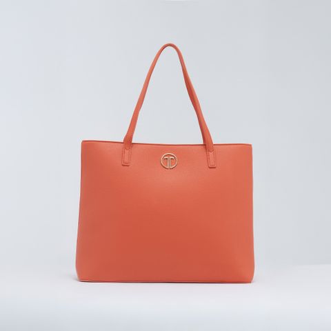  Túi Xách Tay Nữ THÁI TUẤN Lớn Thời Trang Màu Cam 