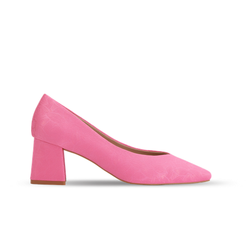  Giày Cao Gót Nữ THÁI TUẤN Bít Mũi Bầu Màu Hồng 