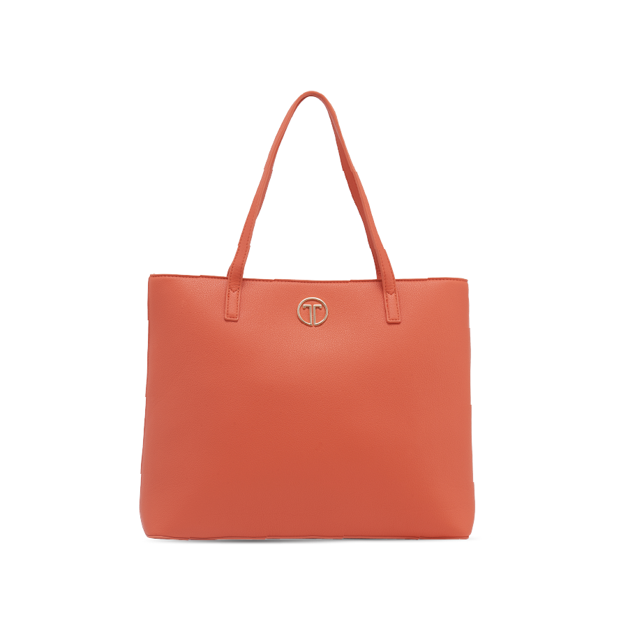  Túi Xách Tay Nữ THÁI TUẤN Lớn Thời Trang Màu Cam 