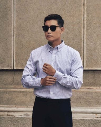  Áo Sơ Mi Nam Thái Tuấn Tay Dài 1C728K 