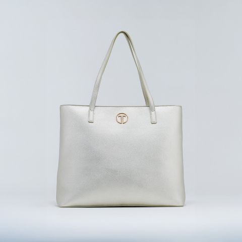  Túi Xách Tay Nữ THÁI TUẤN Lớn Thời Trang Màu Trắng Bạc 