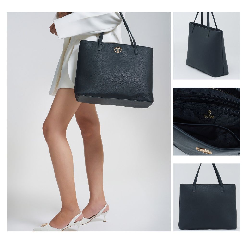  Túi Xách Tay Nữ THÁI TUẤN Lớn Thời Trang Màu Đen 