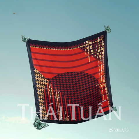  Khăn Choàng Thái Tuấn 2S53EA75R01B (75 x 75cm) 
