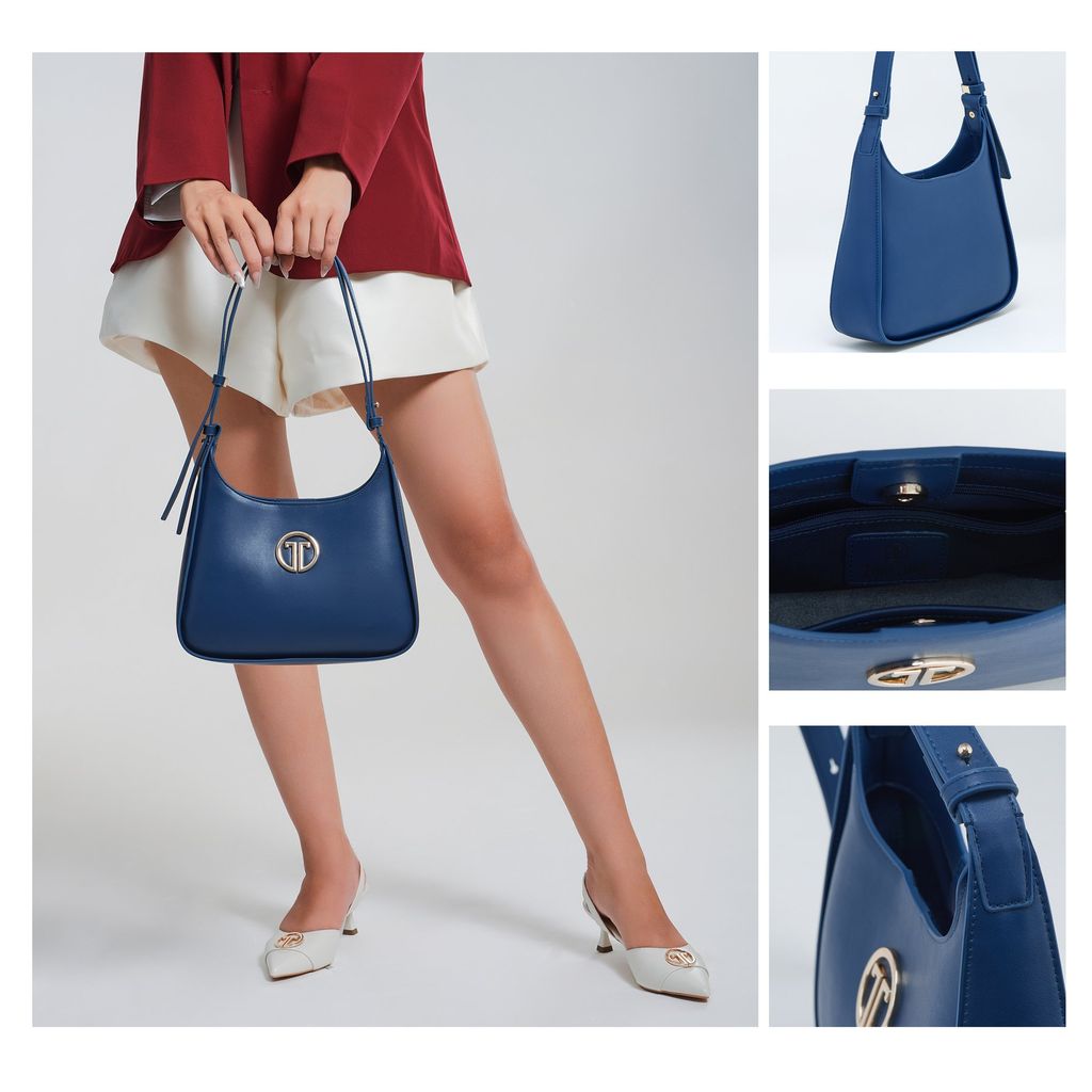  Túi Xách Tay Nữ THÁI TUẤN Đeo Vai Thời Trang Màu Xanh Dương 