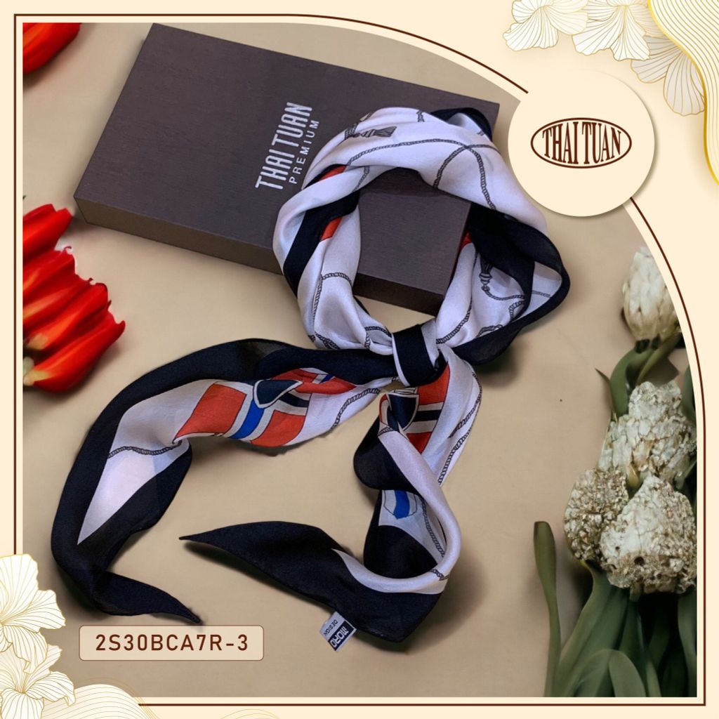  Khăn Choàng Thái Tuấn 2S30BCA7R (42 x 134 cm) 