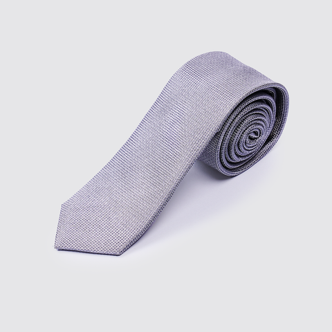  Cravat THÁI TUẤN Họa Tiết Kẻ Ô Màu Xám 