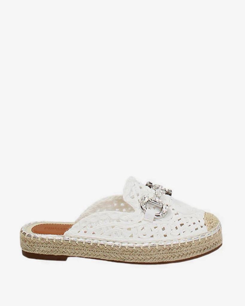  Giày Mules Nữ Đế Cói 254930500RFBIAN 