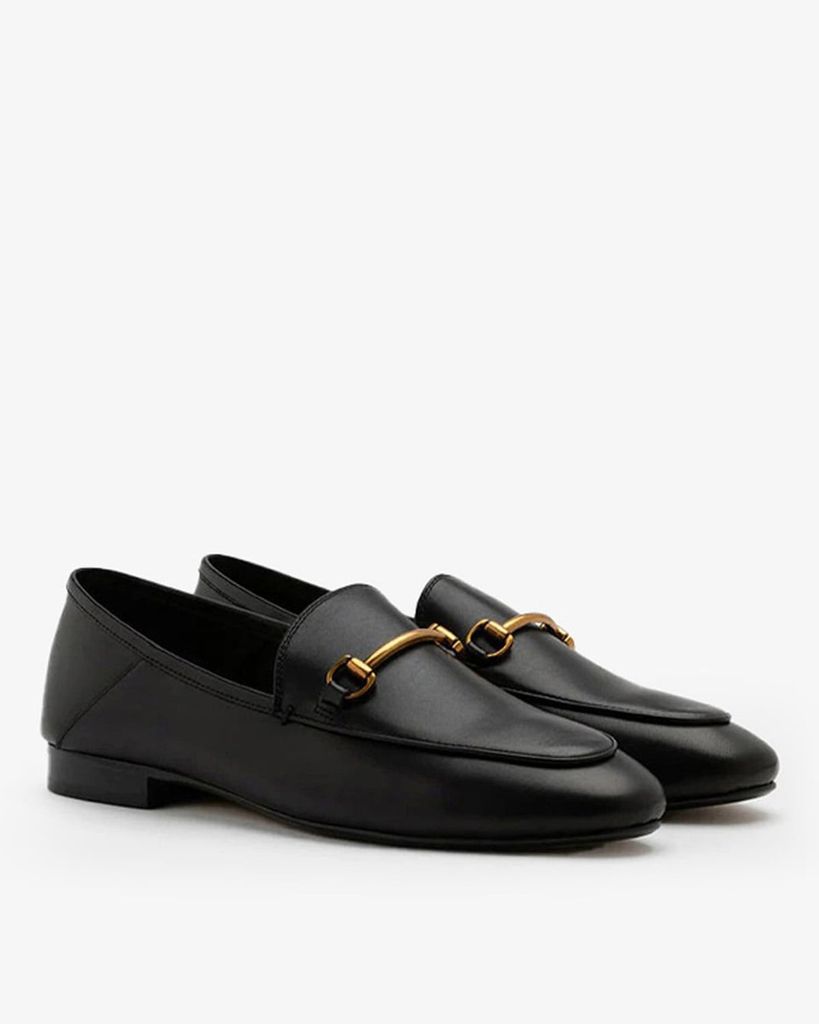  Giày Lười Nữ PAZZION Isabeau Metal Buckle Loafers 