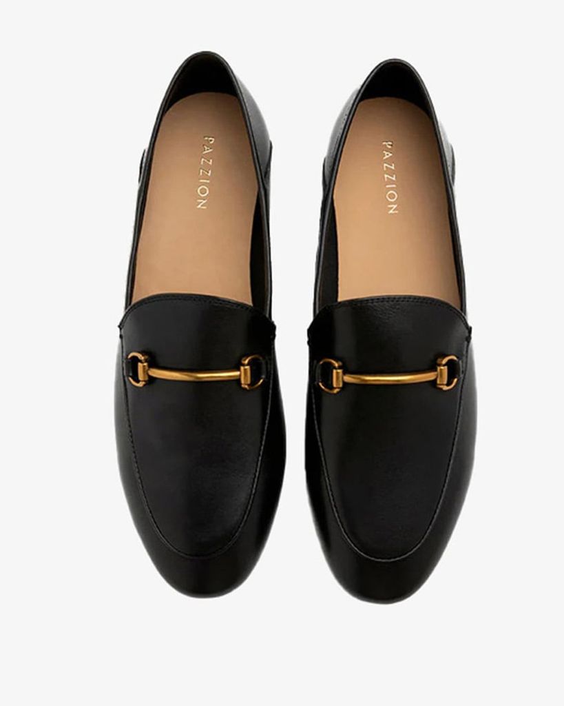  Giày Lười Nữ PAZZION Isabeau Metal Buckle Loafers 