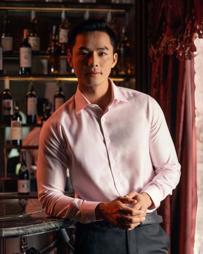  Áo Sơ Mi Nam GENTITI Trơn Tay Dài Màu Hồng Nhạt - Kiểu Dáng Slim Fit 