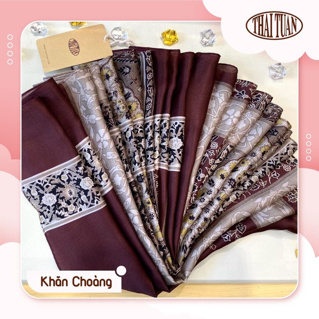  Khăn Choàng Thái Tuấn 2S765CT0R (52 x 180 cm) 