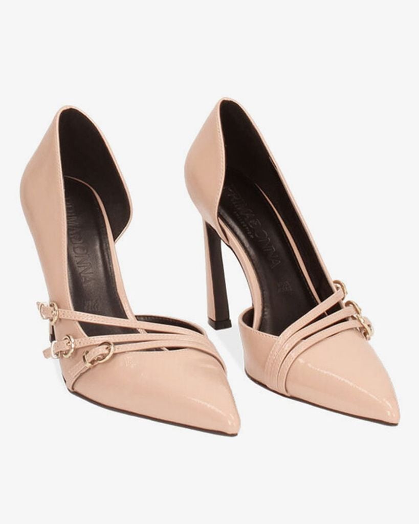  Giày Nữ Primadonna Collection Women Shoes Open Shank Naplack Nude 