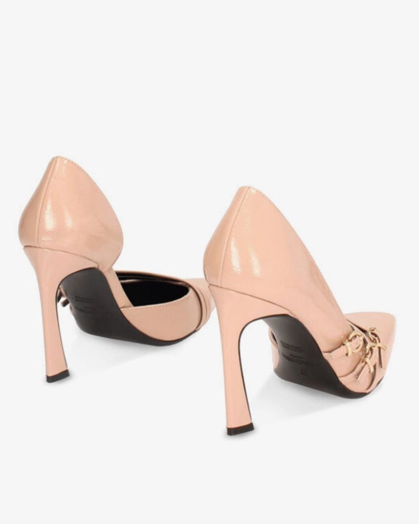  Giày Nữ Primadonna Collection Women Shoes Open Shank Naplack Nude 