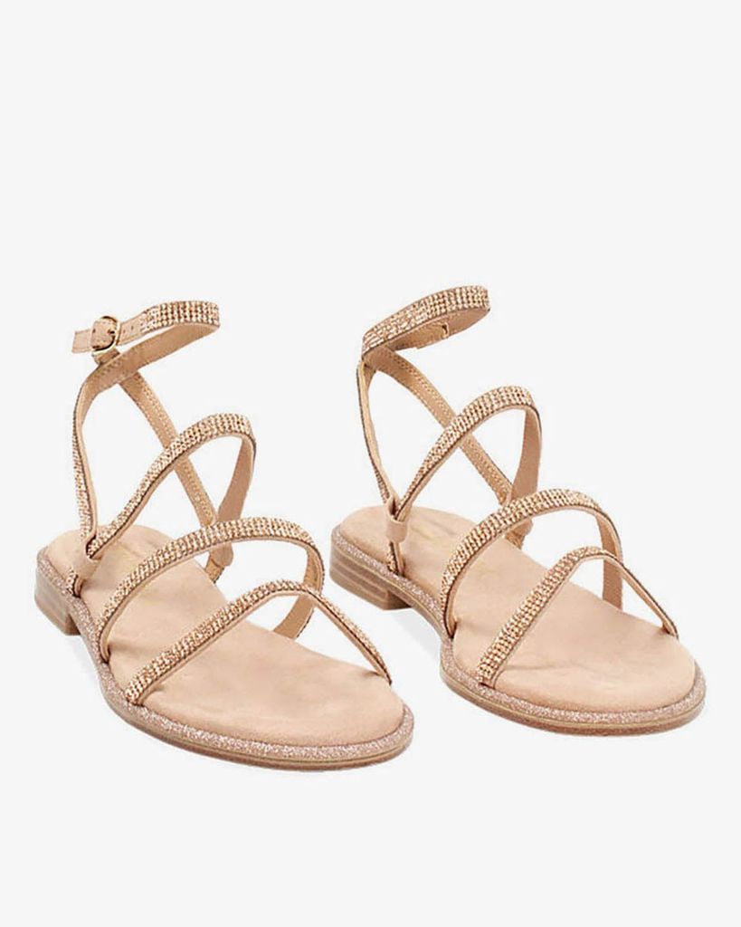  Giày Sandals Nữ 25P147508MFNUDE 