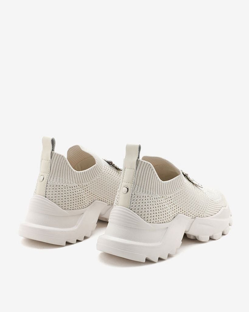  Giày Sneakers Nữ Pazzion Marie Crystal Embellished Flyknit Sneakers 