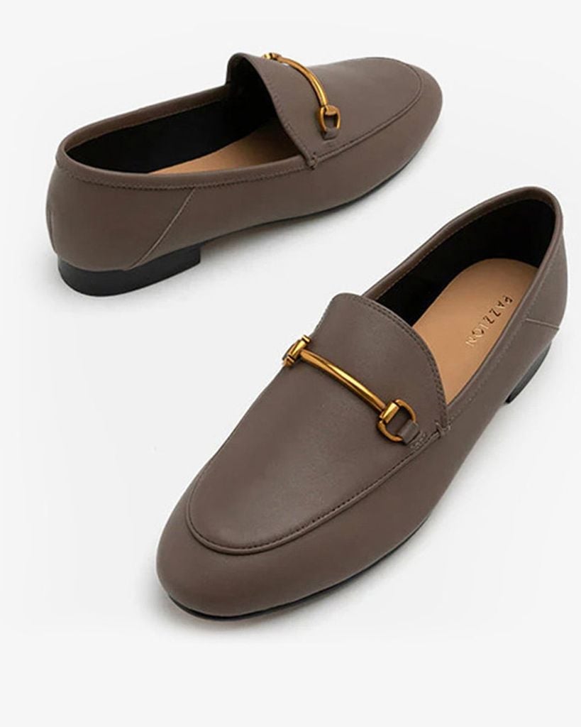  Giày Lười Nữ PAZZION Isabeau Metal Buckle Loafers 