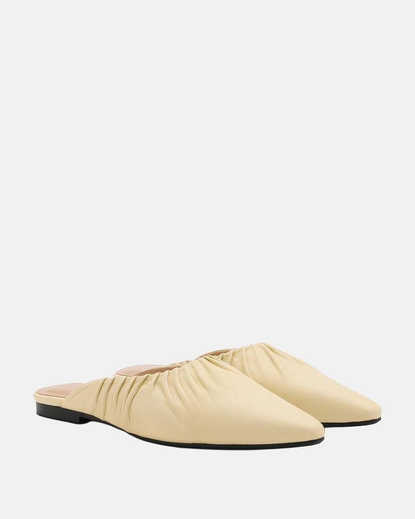  Giày Mules Nữ Pazzion Nikki Supple Leather Slides 