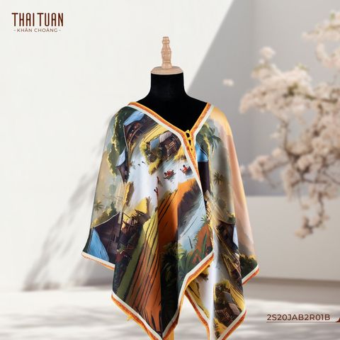  Khăn Choàng Thái Tuấn 2S20JAB2R01B (55 x 180 cm) 