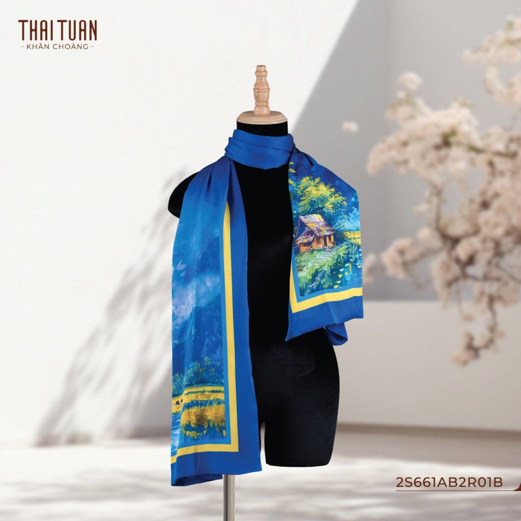  Khăn Choàng Thái Tuấn 2S66IAB2R01B (55 x 180 cm) 
