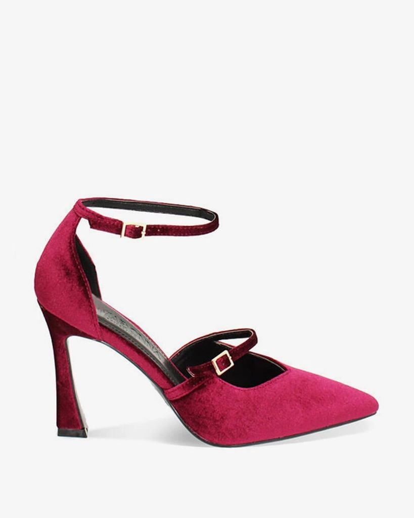  Giày Nữ Primadonna Collection Women Shoes Open Shank Velvet Bord 