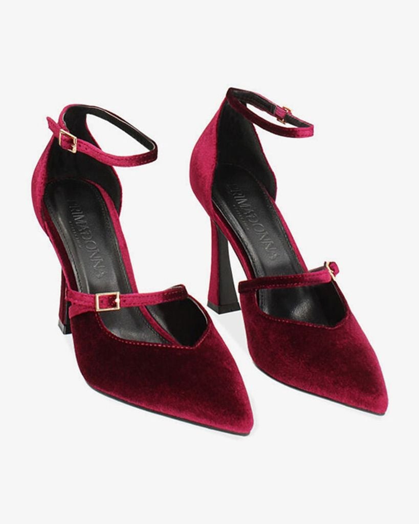  Giày Nữ Primadonna Collection Women Shoes Open Shank Velvet Bord 