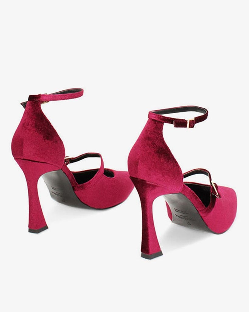  Giày Nữ Primadonna Collection Women Shoes Open Shank Velvet Bord 