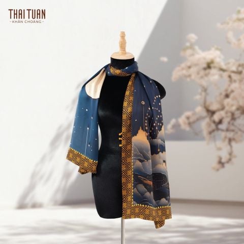  Khăn Choàng Thái Tuấn 2S70HAB2R01B (55 x 180 cm) 