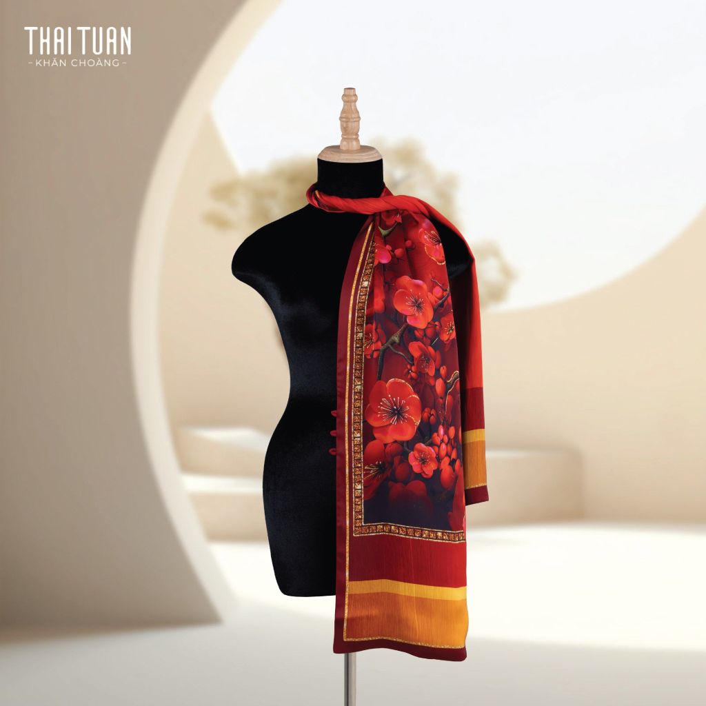  Khăn Choàng Thái Tuấn 2S65HAB2R01B (55 x 180 cm) 