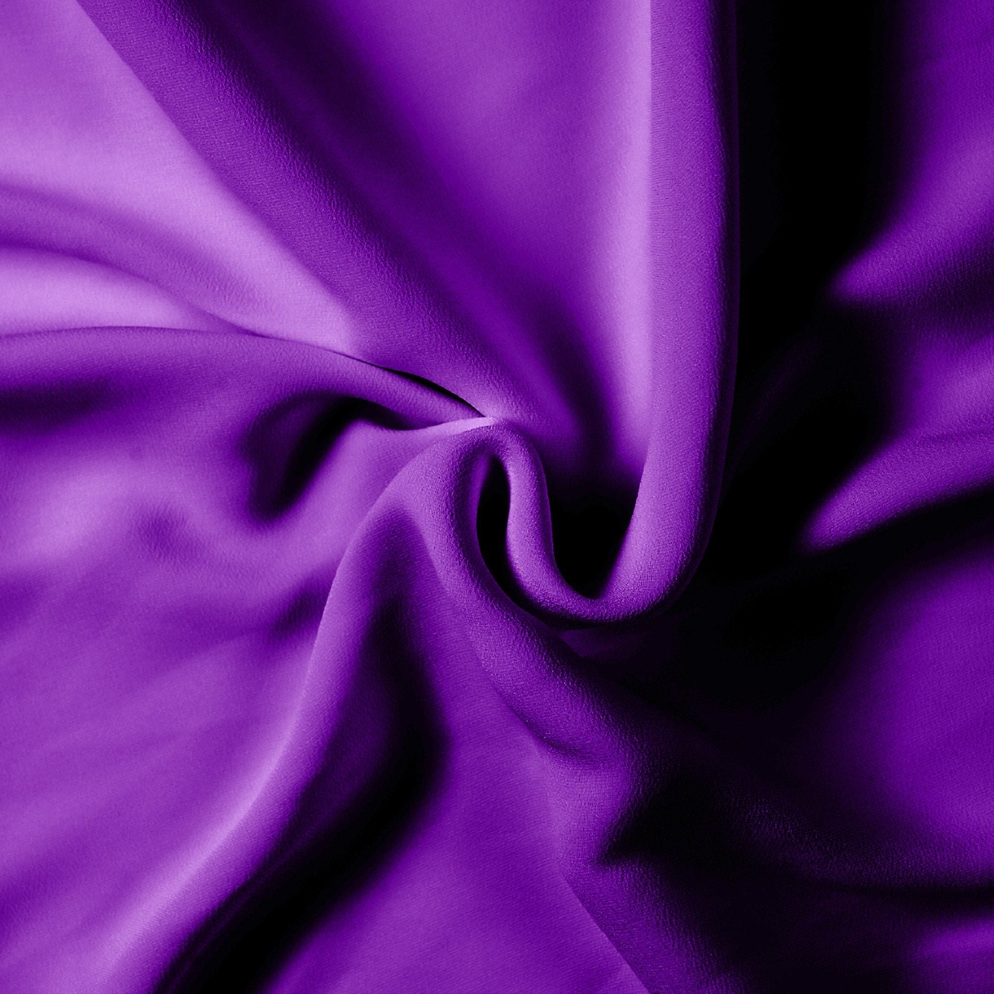 ASBQ53330A Vải Quần Trơn Thạch Anh Màu Tím