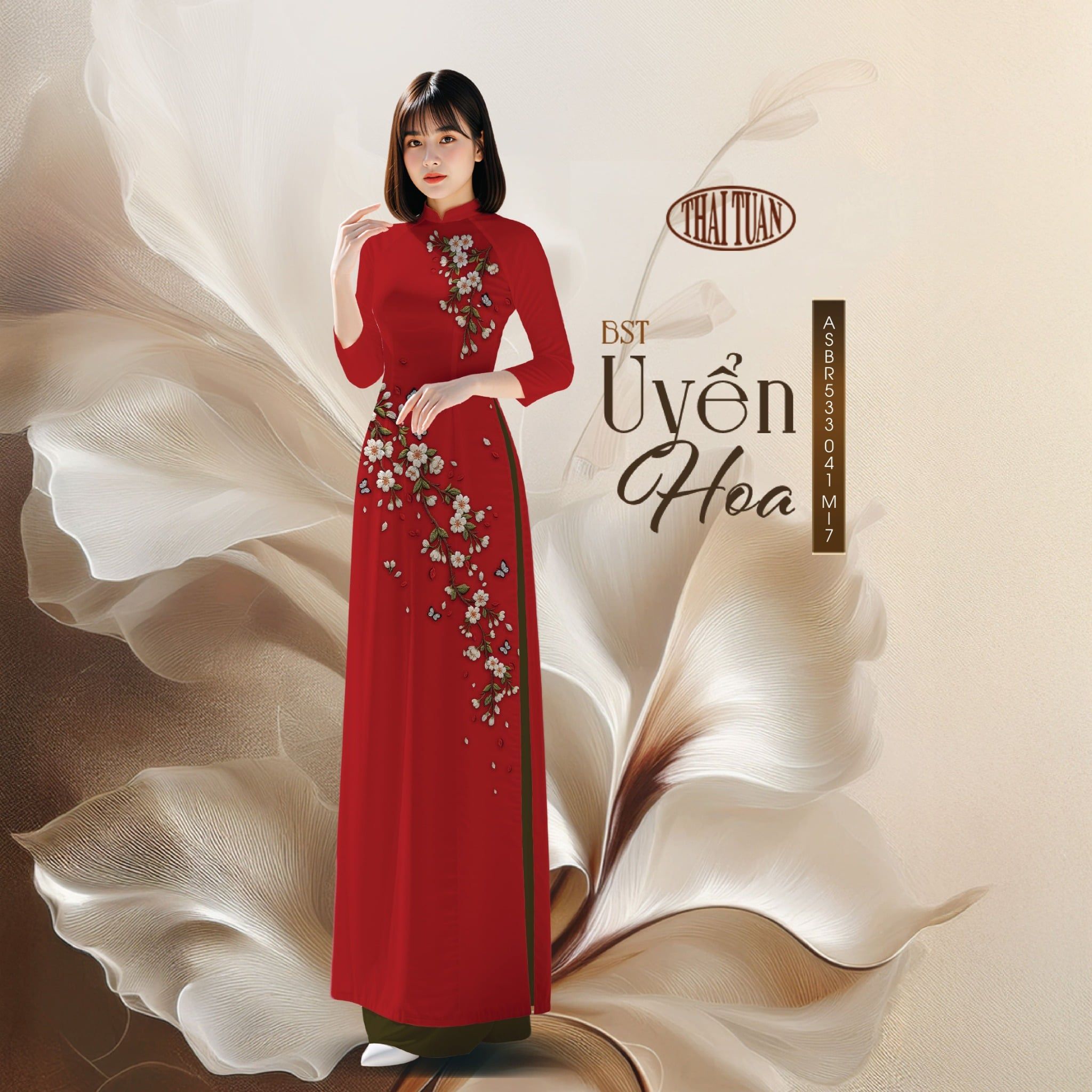 Vải Áo Dài Sắc Phương Nam Kháng Khuẩn 1m50 x 2m1 ASBR53041MI7