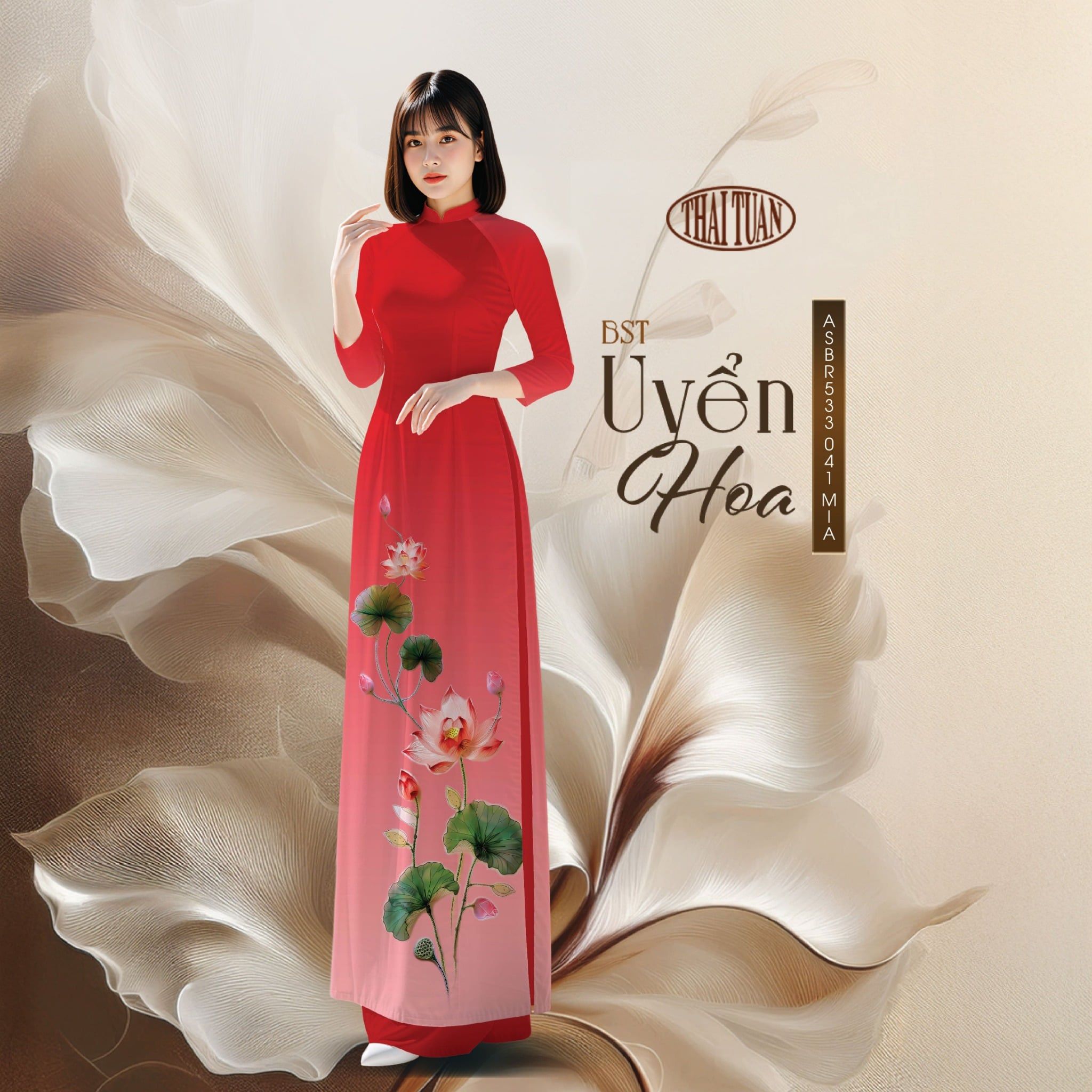 Vải Áo Dài Sắc Phương Nam Kháng Khuẩn 1m50 x 2m1 ASBR533041MIA