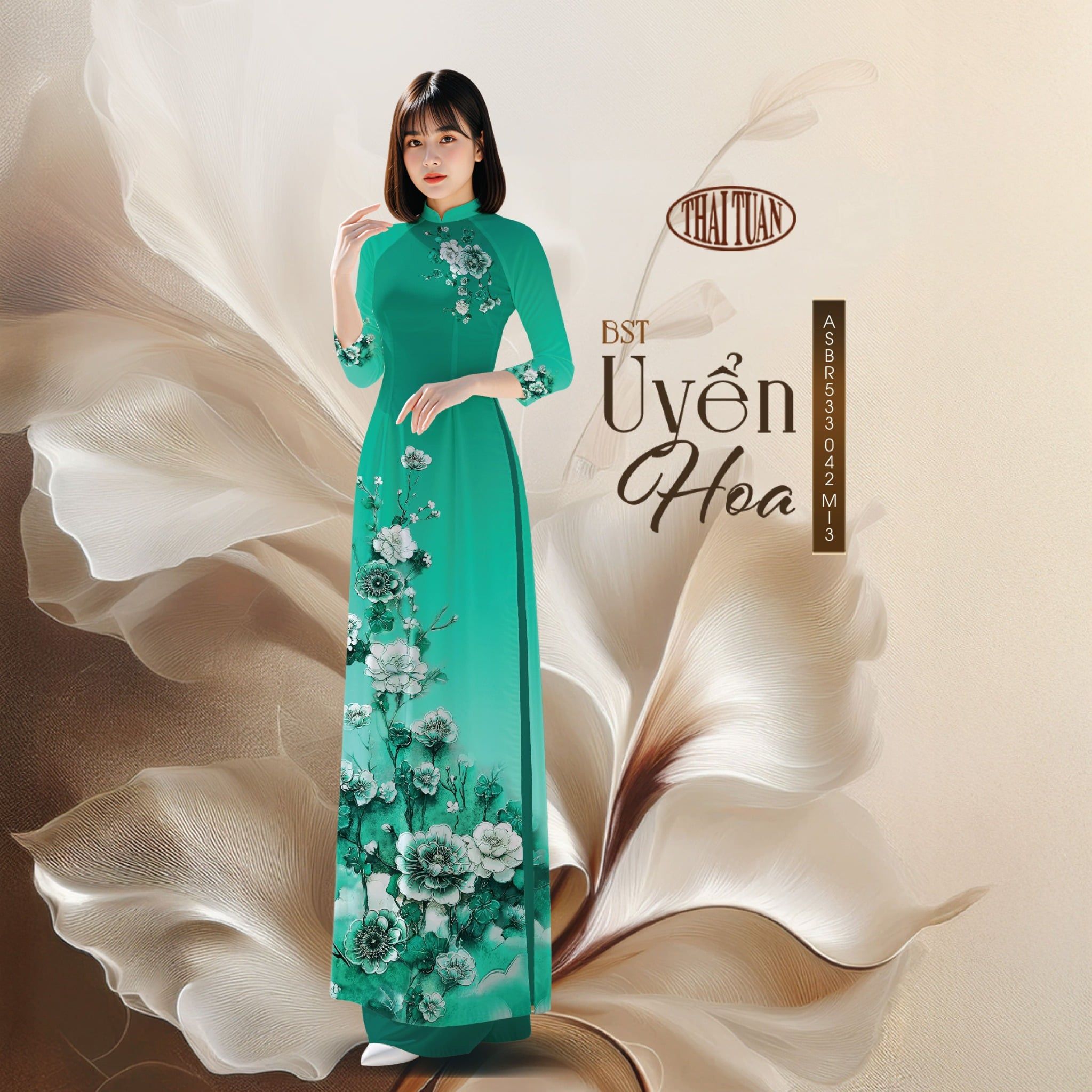 Vải Áo Dài Sắc Phương Nam Kháng Khuẩn 1m50 x 2m1 ASBR533042MI3