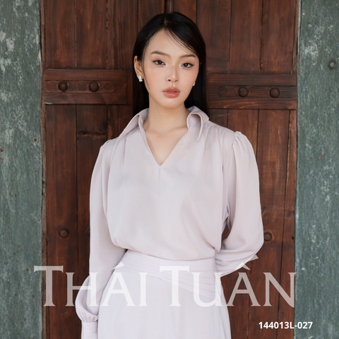 Set Đầm Nữ Thời Trang Màu Be 14013L027